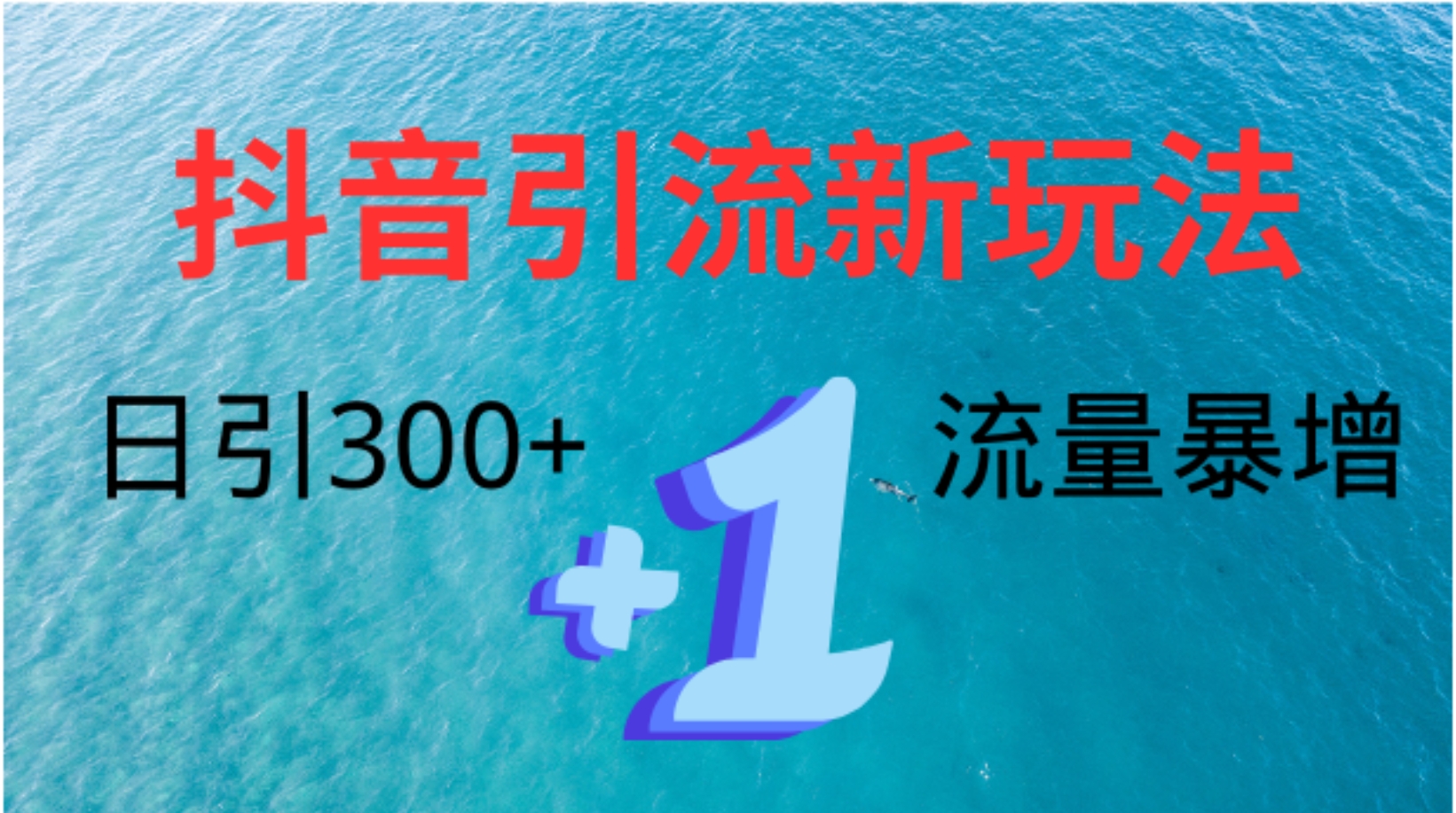创业粉高效引流，抖音工具号玩法4.0，日引300+-云舒网创