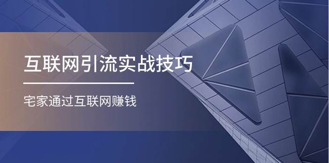 互联网引流实操技巧(适合微商，吸引宝妈)，宅家通过互联网赚钱（17节）-云舒网创