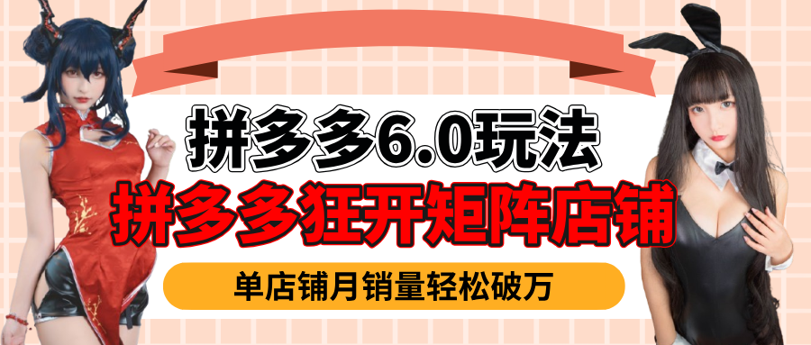 拼多多虚拟商品暴利6.0玩法，轻松实现月入过万-云舒网创