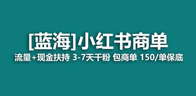 【蓝海项目】小红书商单！长期稳定 7天变现 商单一口价包分配 轻松月入过万-云舒网创