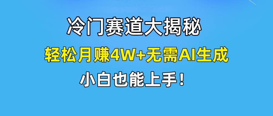 快手无脑搬运冷门赛道视频“仅6个作品 涨粉6万”轻松月赚4W+-云舒网创